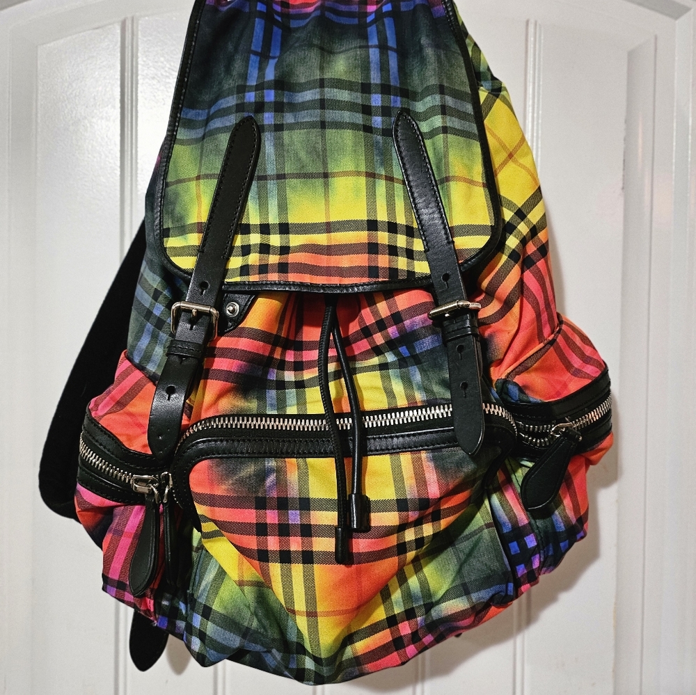 AUTHENTIC Burberry Vintage Tie Dye Backback
